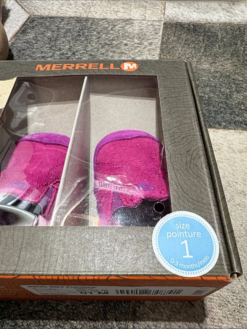 New Merrell baby shoes